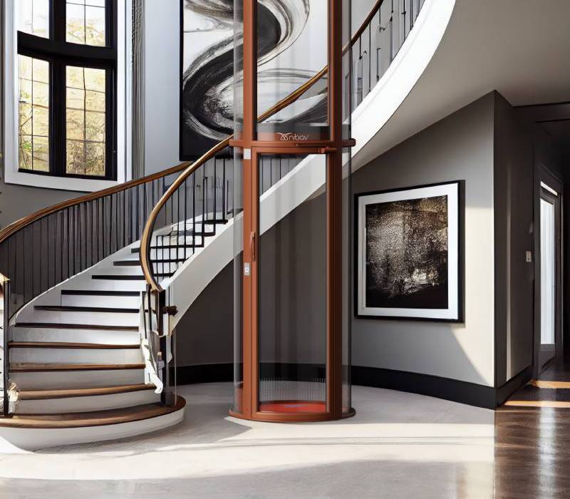 Vacuum residential elevators